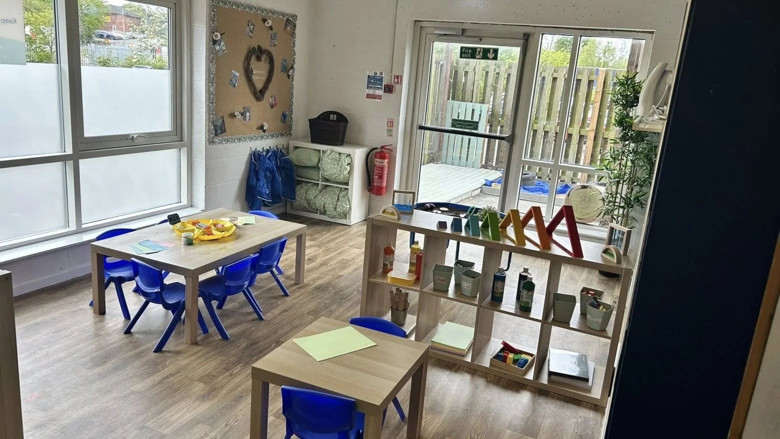 Indoor nursery room at Keep Fit Nursery